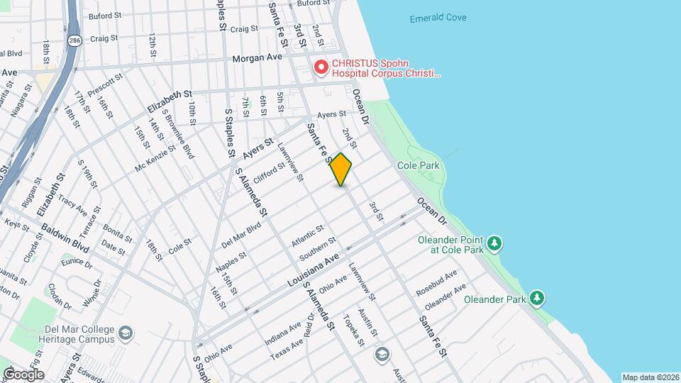 306 Naples St Map and Location Details