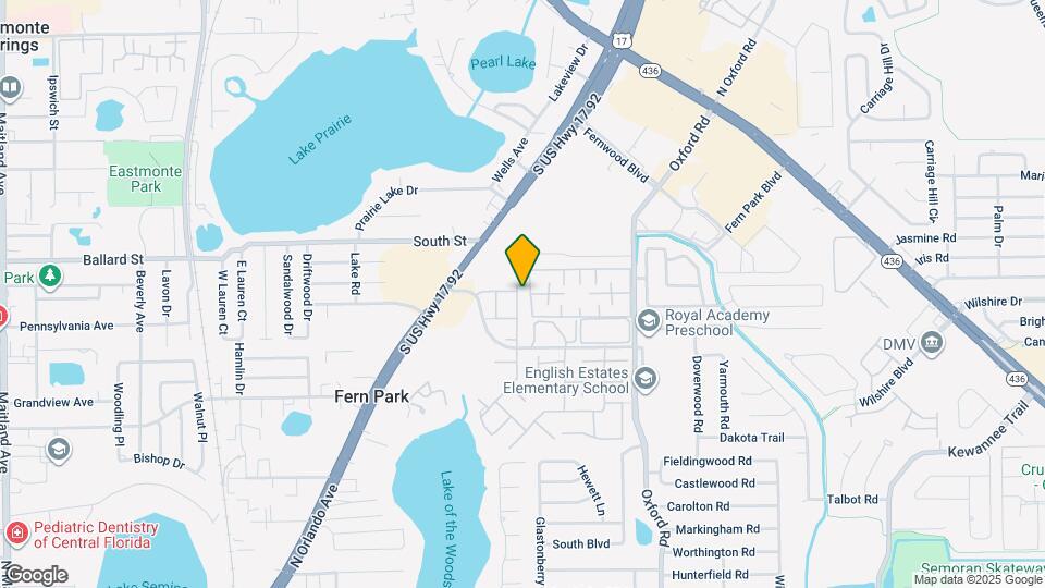 1539 N Carolwood Blvd Map and Location Details