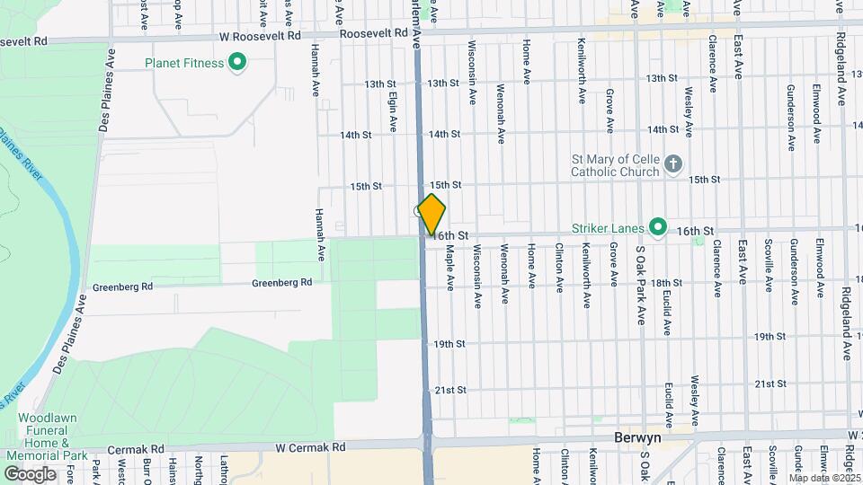 7148 16th St Mapa y Detalles de la Ubicación