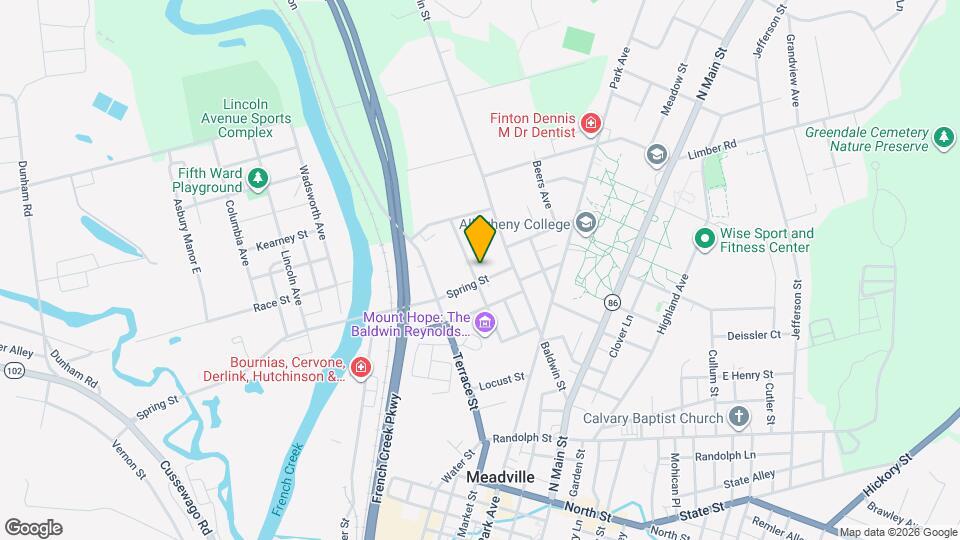 197 Spring St Map and Location Details