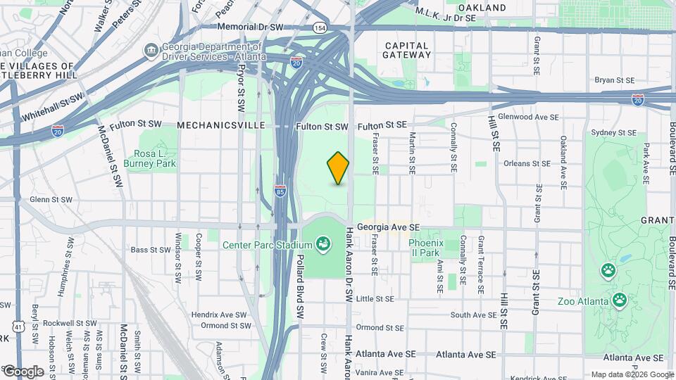 565 Hank Aaron Dr SW, Unit 523 A Map and Location Details