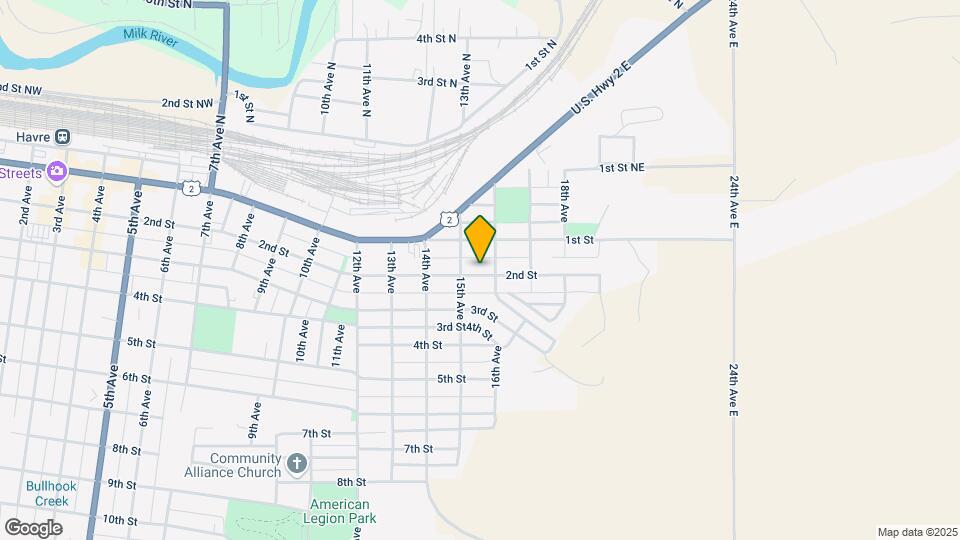 1535 2nd St Map and Location Details