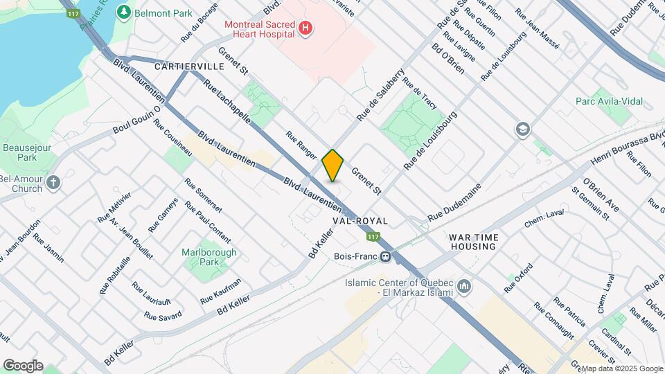 11895 Lachapelle Rue Map and Location Details