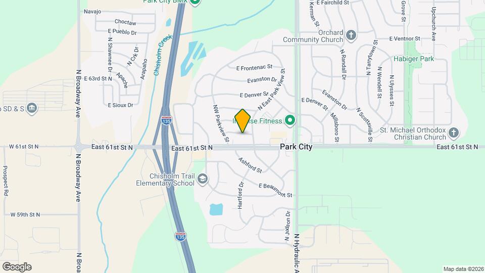 1301 Arlington St Map and Location Details