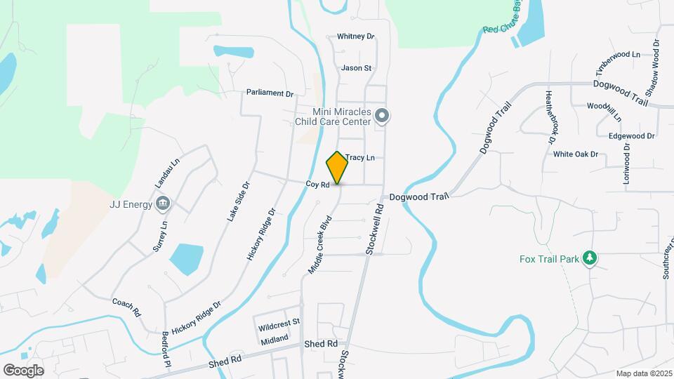 2327 Middle Creek Blvd Map and Location Details
