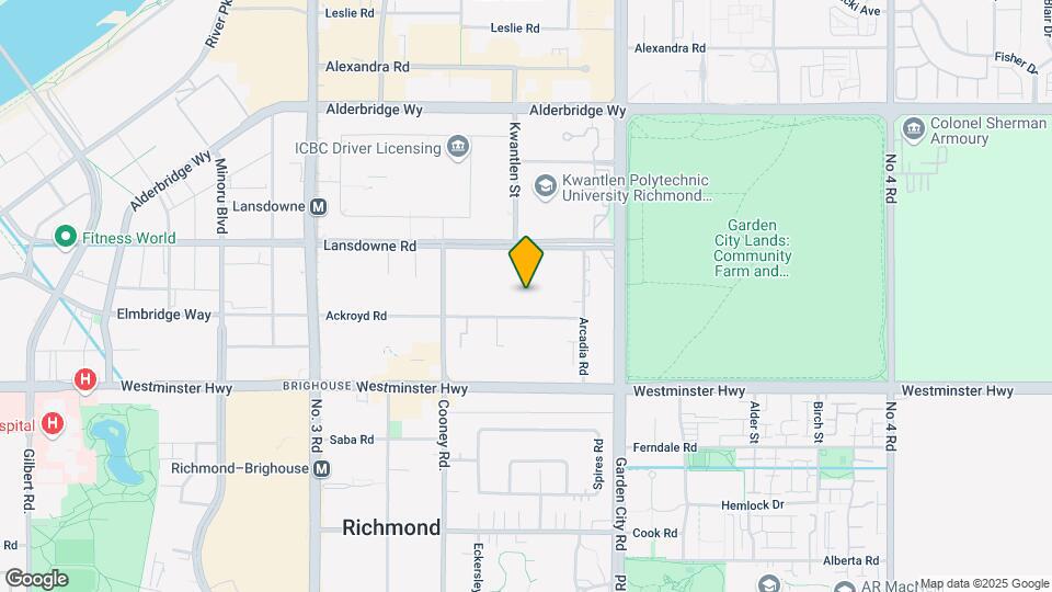 8611 Ackroyd Rd Map and Location Details