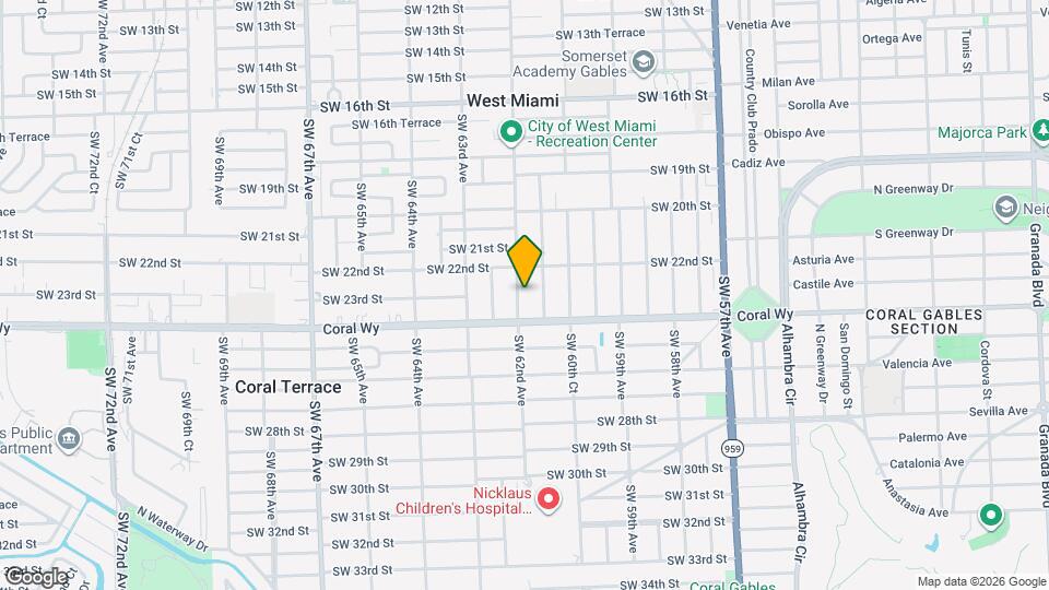 2245 SW 62nd Ave Map and Location Details