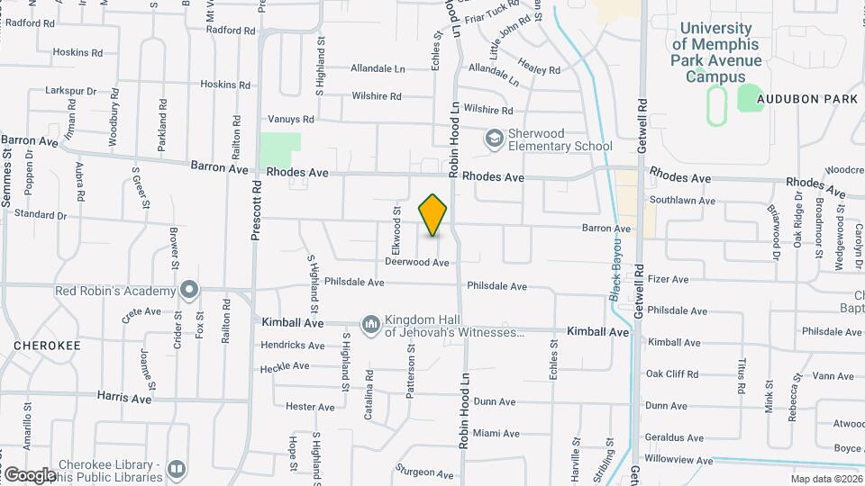 Gorgeous Two-Story White House with Bonus Room Map and Location Details