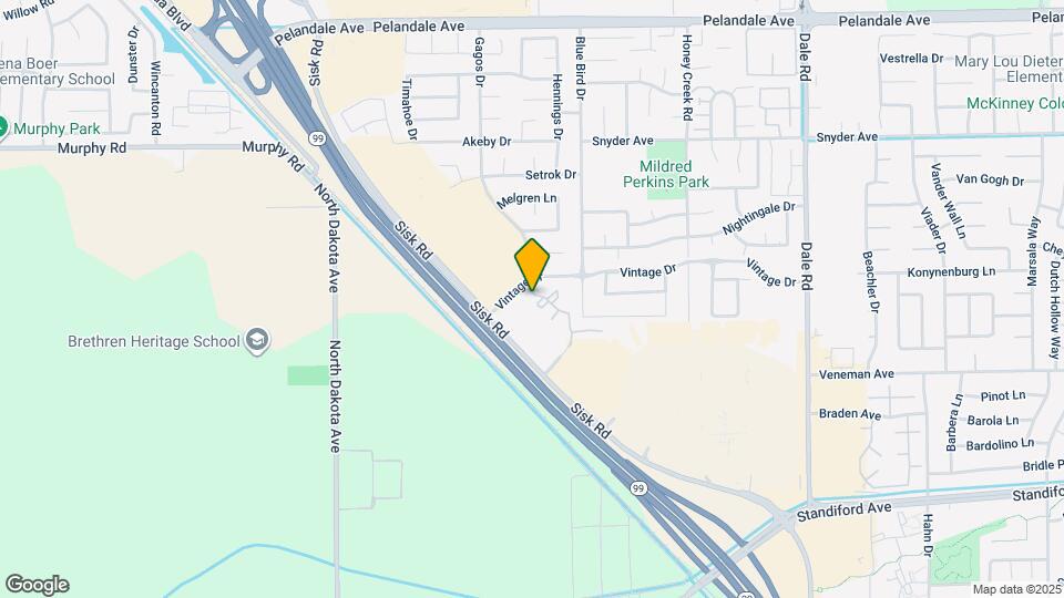 3424 Vintage Dr Map and Location Details