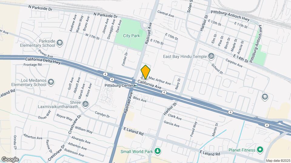 223 California Ave Mapa y Detalles de la Ubicación