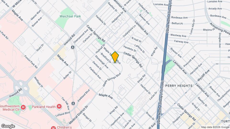 5102 Bradford Dr Map and Location Details