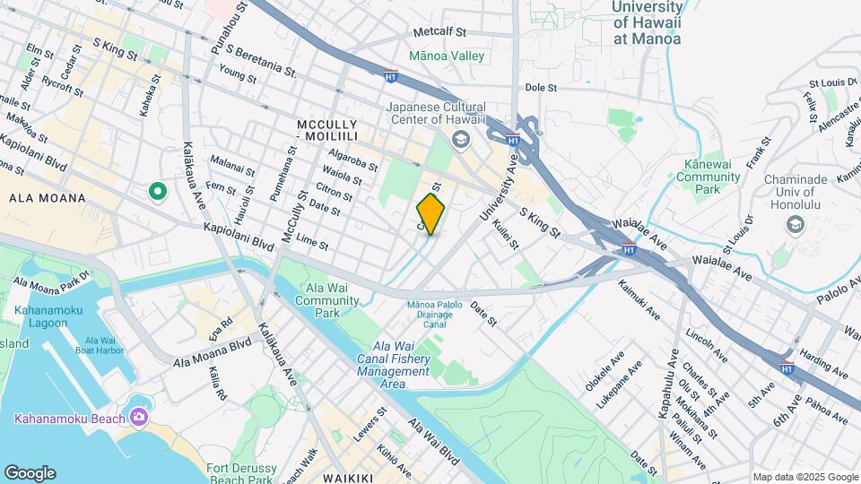 726-728 Hausten St Mapa y Detalles de la Ubicación