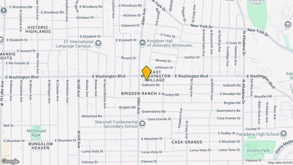 1869 Galbreth Rd Mapa y Detalles de la Ubicación