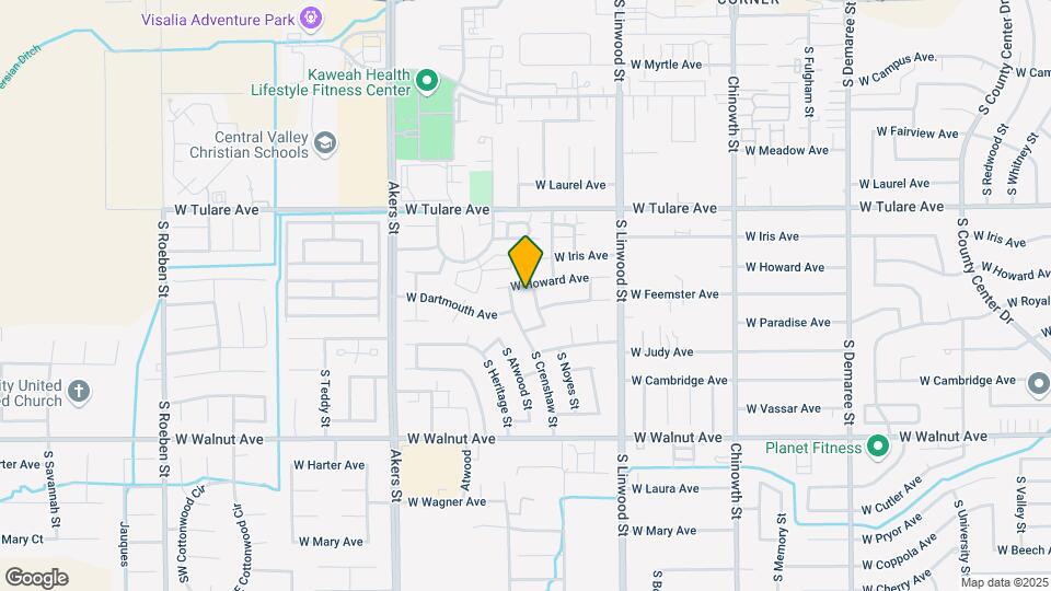 1509 S Noyes St Map and Location Details
