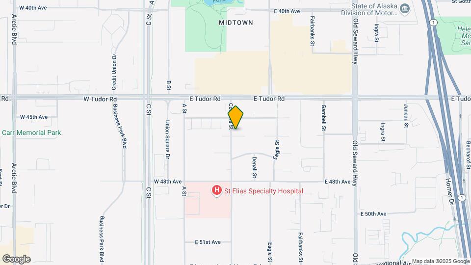 301 E 46th Ave, Unit 3 Map and Location Details