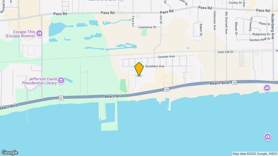 2046 Beach Blvd Mapa y Detalles de la Ubicación