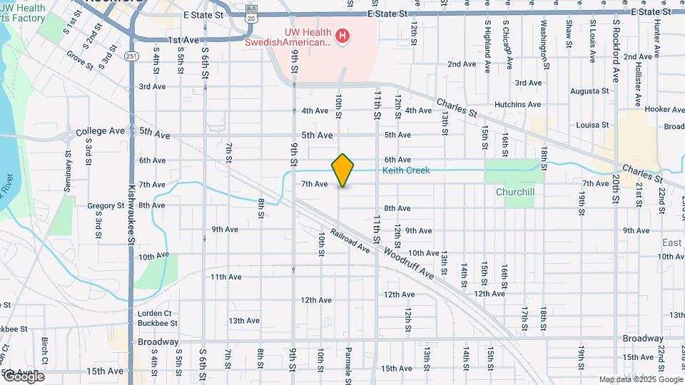 810 10th St Map and Location Details