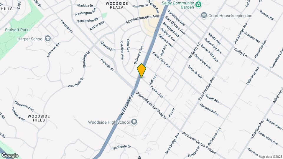 2007 Woodside Rd Map and Location Details