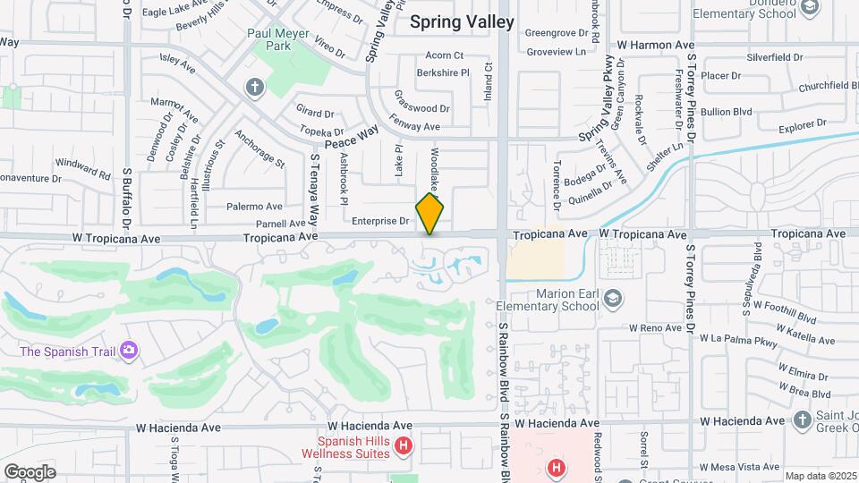 7024 Bright Springs Ct Map and Location Details