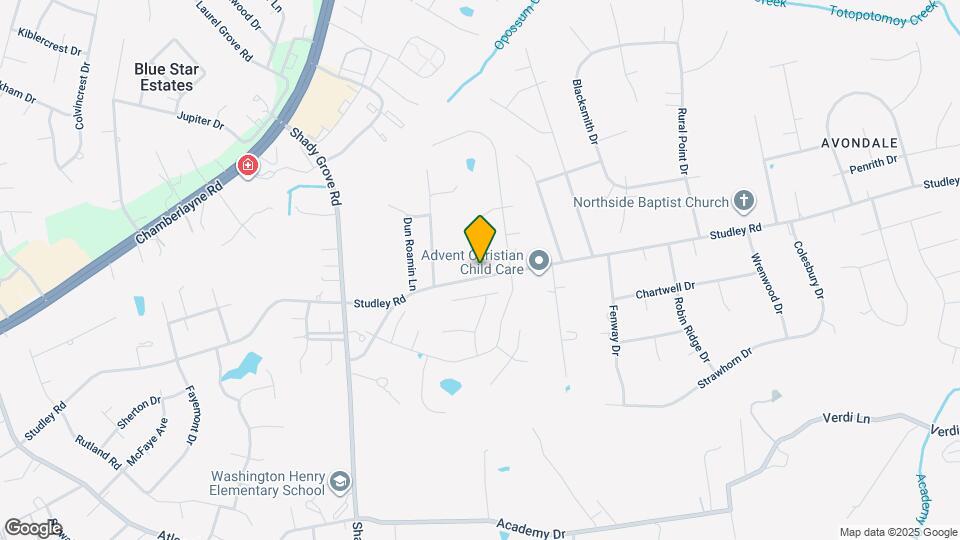 8114 Studley Rd Map and Location Details