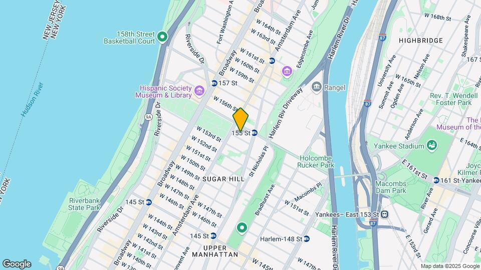 427 W 154th St Mapa y Detalles de la Ubicación