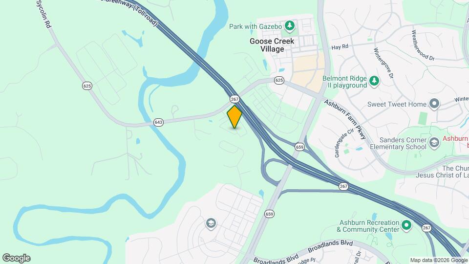 20916 Houseman Terrace Map and Location Details