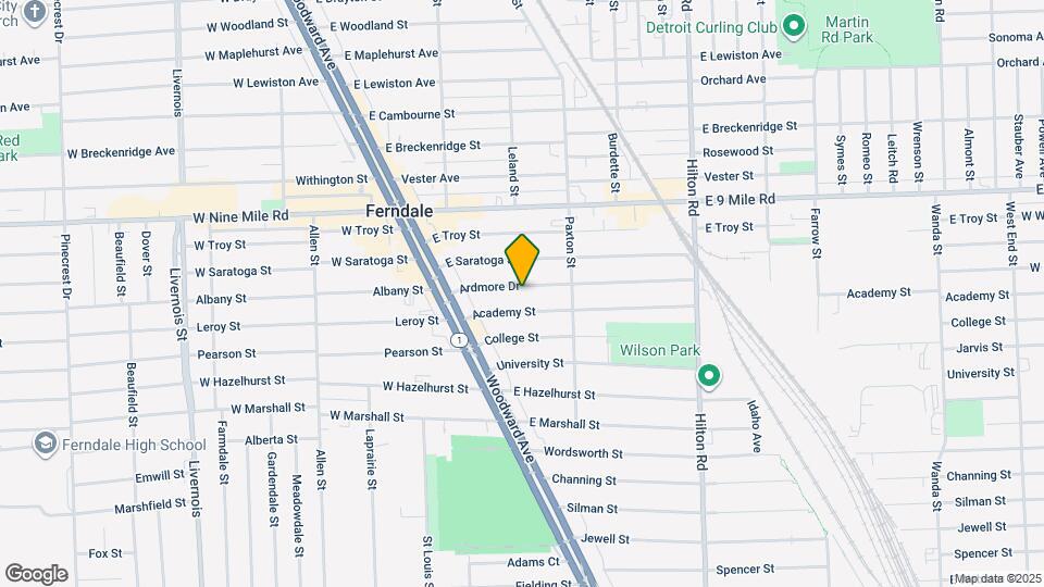 260 Ardmore Dr Map and Location Details