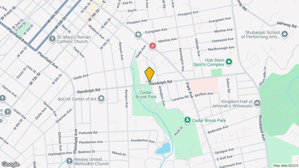 Plainfield Village & Norwood Garden Apartments Map and Location Details