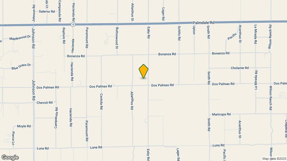 13722 Eaby Rd Map and Location Details