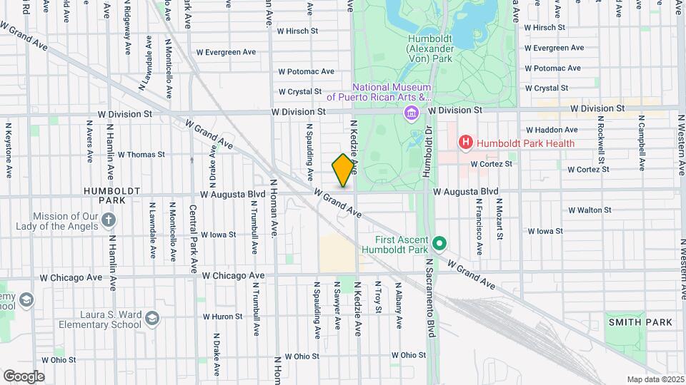 3216 W Augusta Blvd-Unit -G Map and Location Details