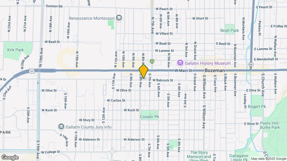 718 W Babcock St Mapa y Detalles de la Ubicación