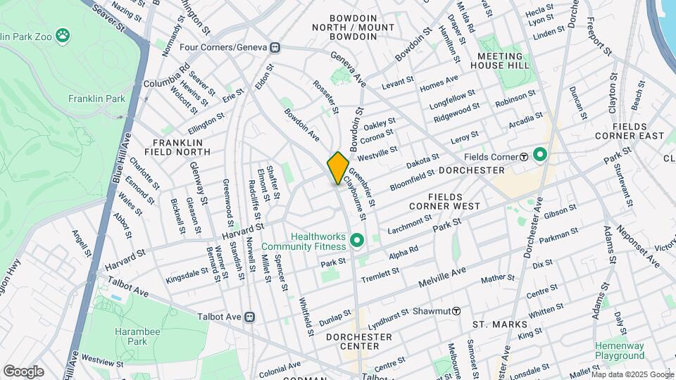 376 Washington St, Unit 9 Map and Location Details