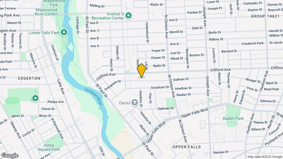 78 Evergreen St Map and Location Details