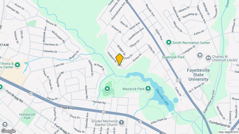 1463 Bridger St Map and Location Details