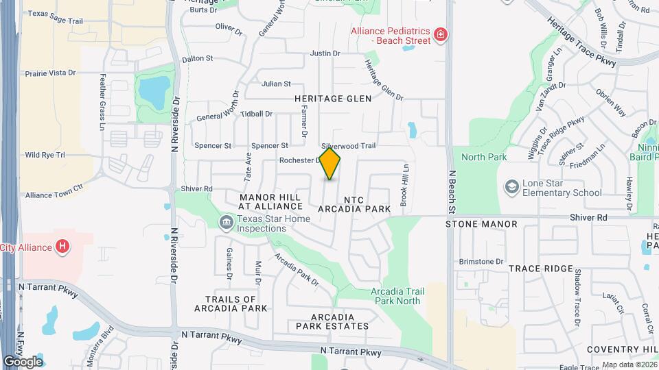 9032 Heartwood Dr Map and Location Details