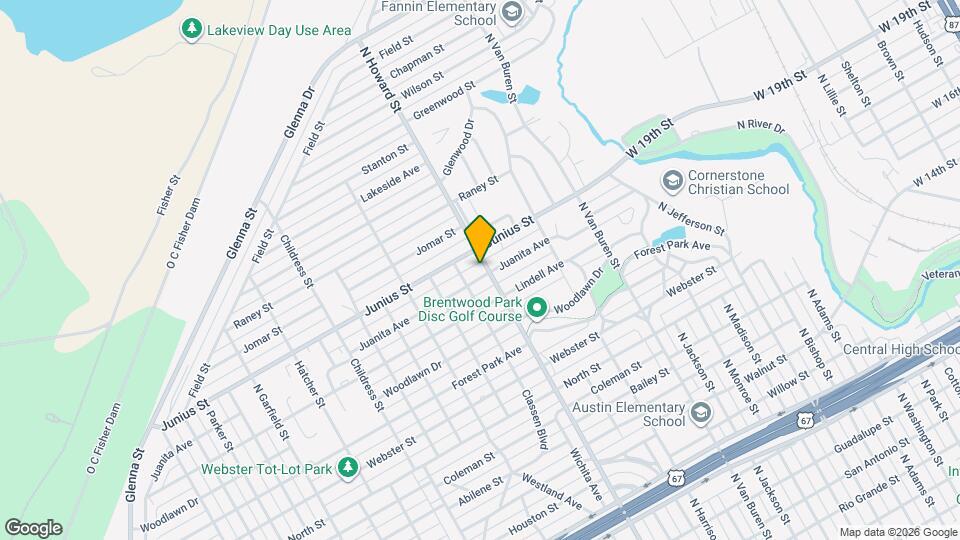 2104 Juanita Ave, Unit 10-3 Map and Location Details