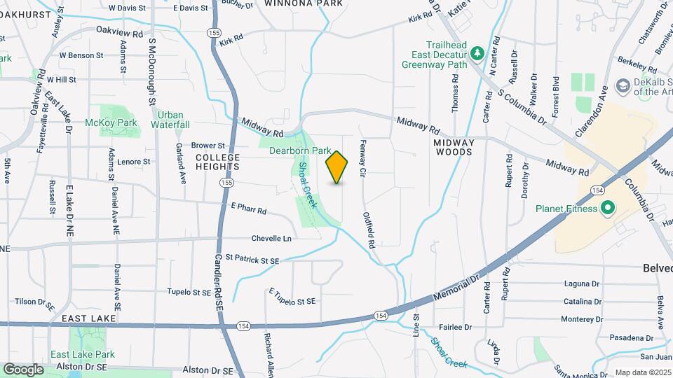 1498 Deerwood Dr Map and Location Details