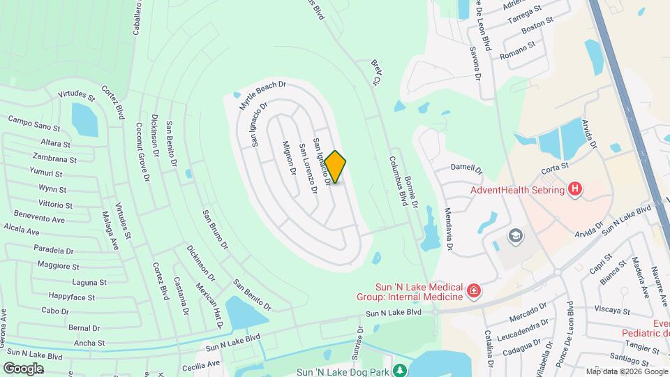 4550 San Ignacio Dr Mapa y Detalles de la Ubicación