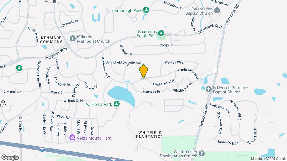 3510 Gardenview Way Map and Location Details