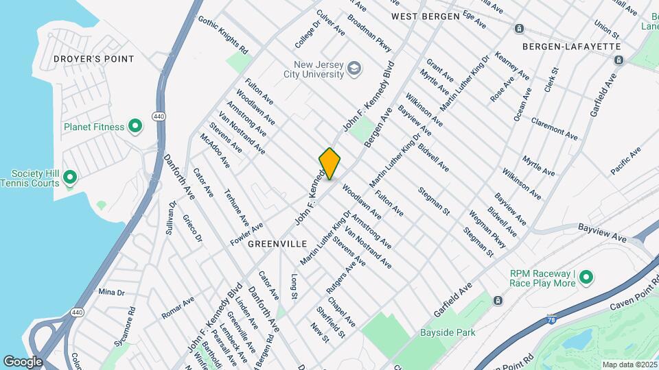25 Bergen Ave Mapa y Detalles de la Ubicación