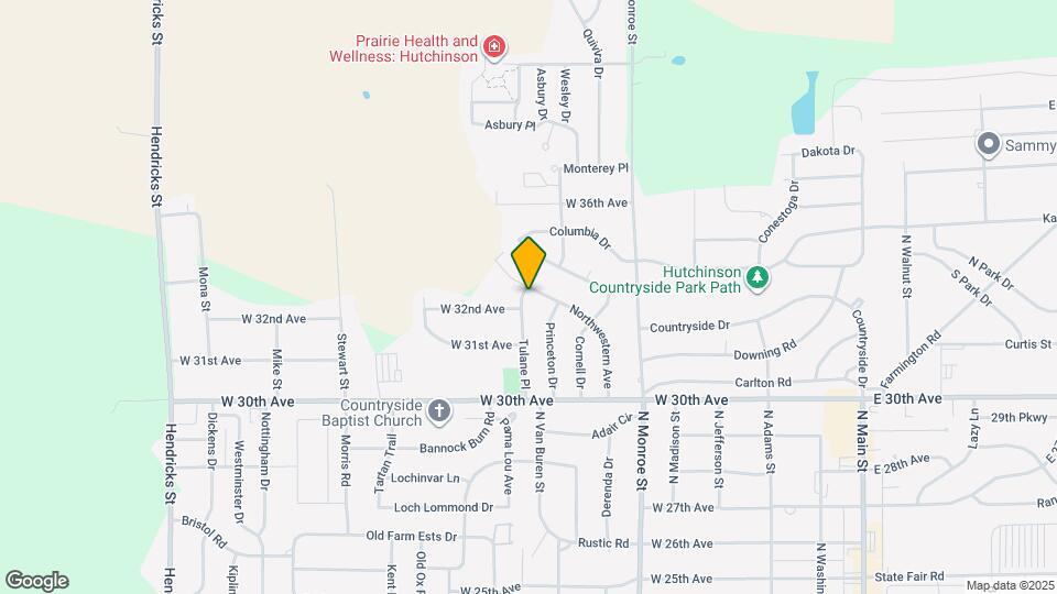 3110 Tulane Pl Map and Location Details