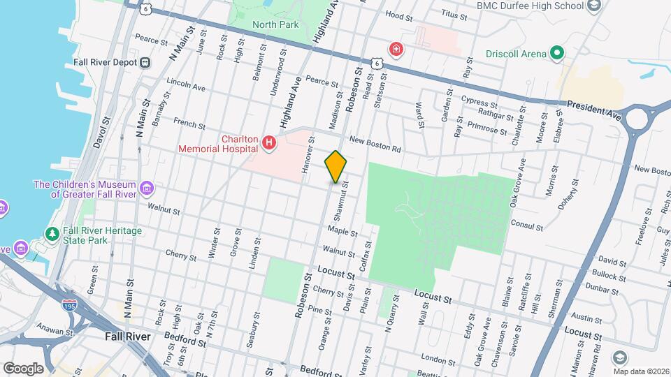 670 Prospect St Map and Location Details