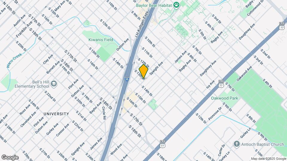 1327 Speight Ave Map and Location Details