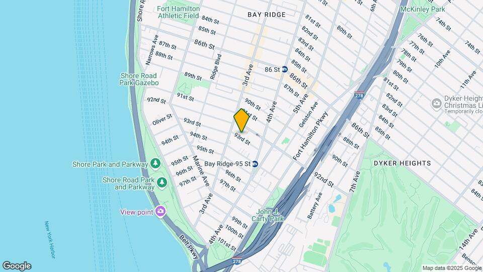 329 93rd St Map and Location Details