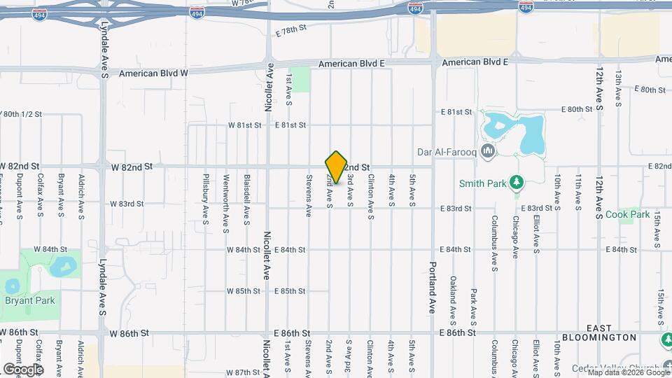 8225 2nd Ave S Map and Location Details