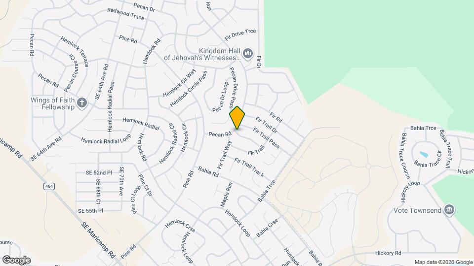 9 Fir Trail Course Map and Location Details