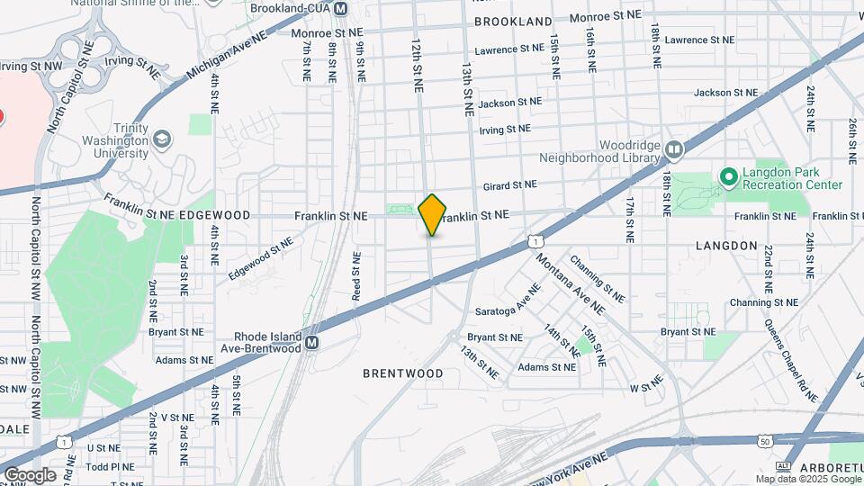 2703 12th St NE Map and Location Details