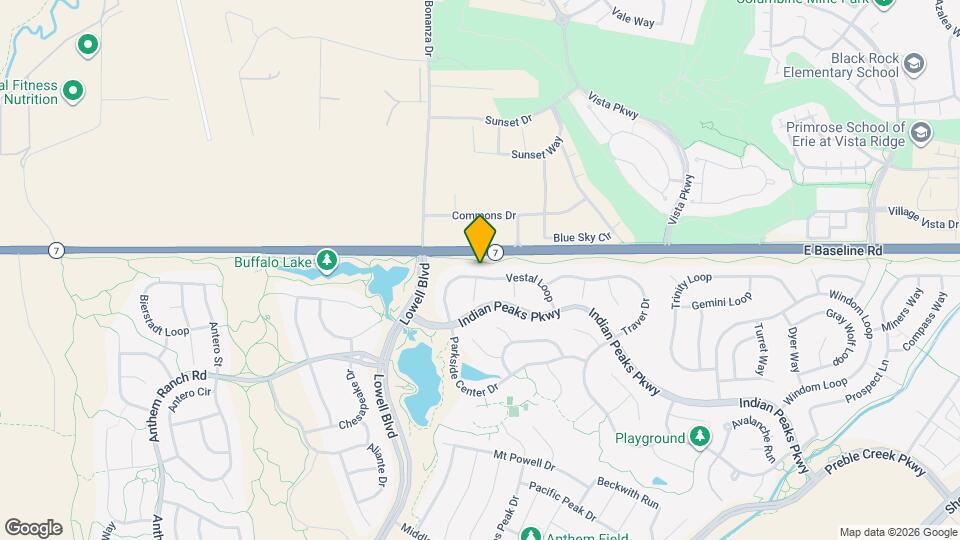 3601 Vestal Loop Map and Location Details