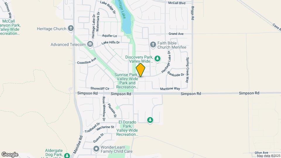 29534 Dry Creek Dr Map and Location Details
