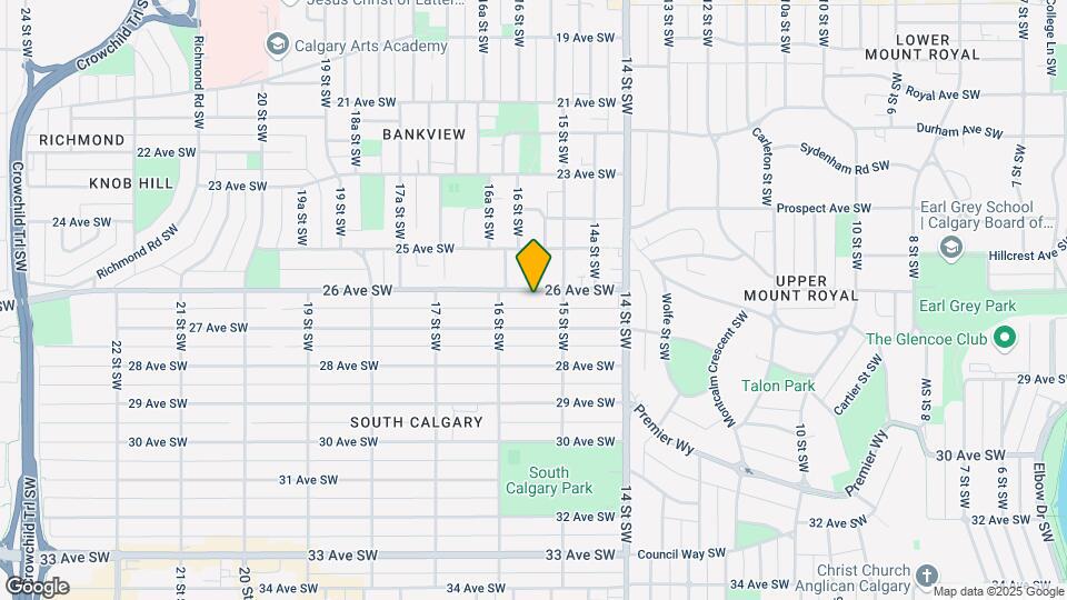 1619 26th Ave SW Map and Location Details
